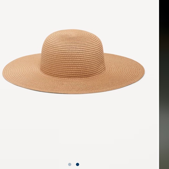 NWT OLD NAVY Wide Brim Sun Hat Color: Neutral - Picture 2 of 2